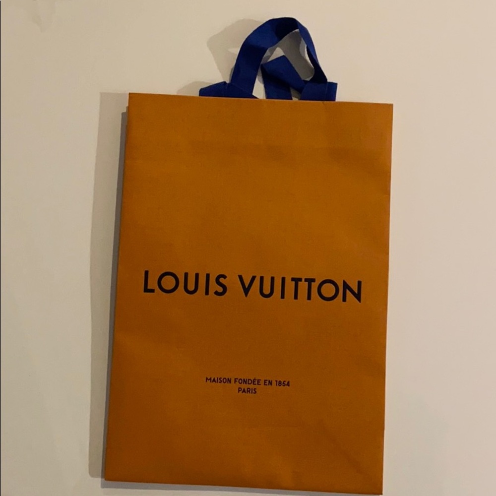 Louis Vuitton shopping bag